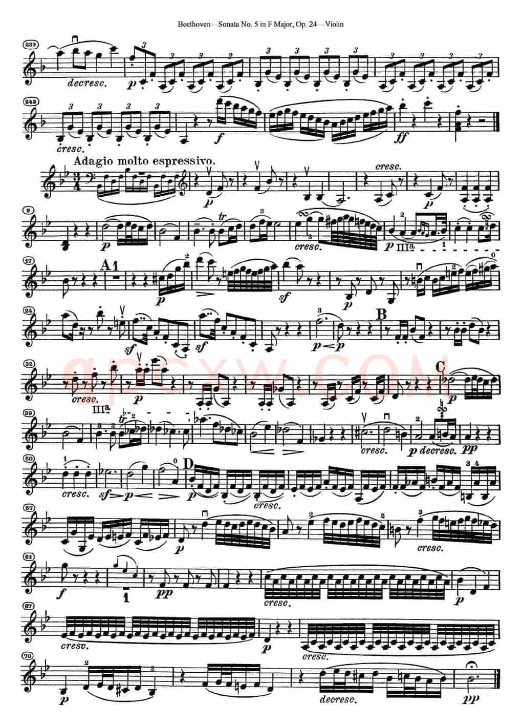 Violin Sonata No.5 in F Major Op.24