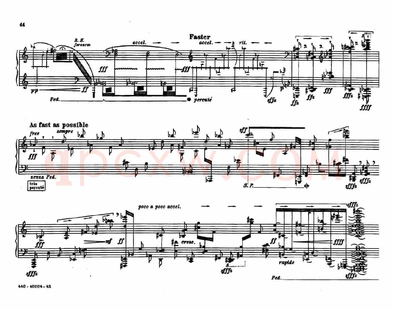 12 Etudes for Piano（博尔科姆12首钢琴练习曲·12）