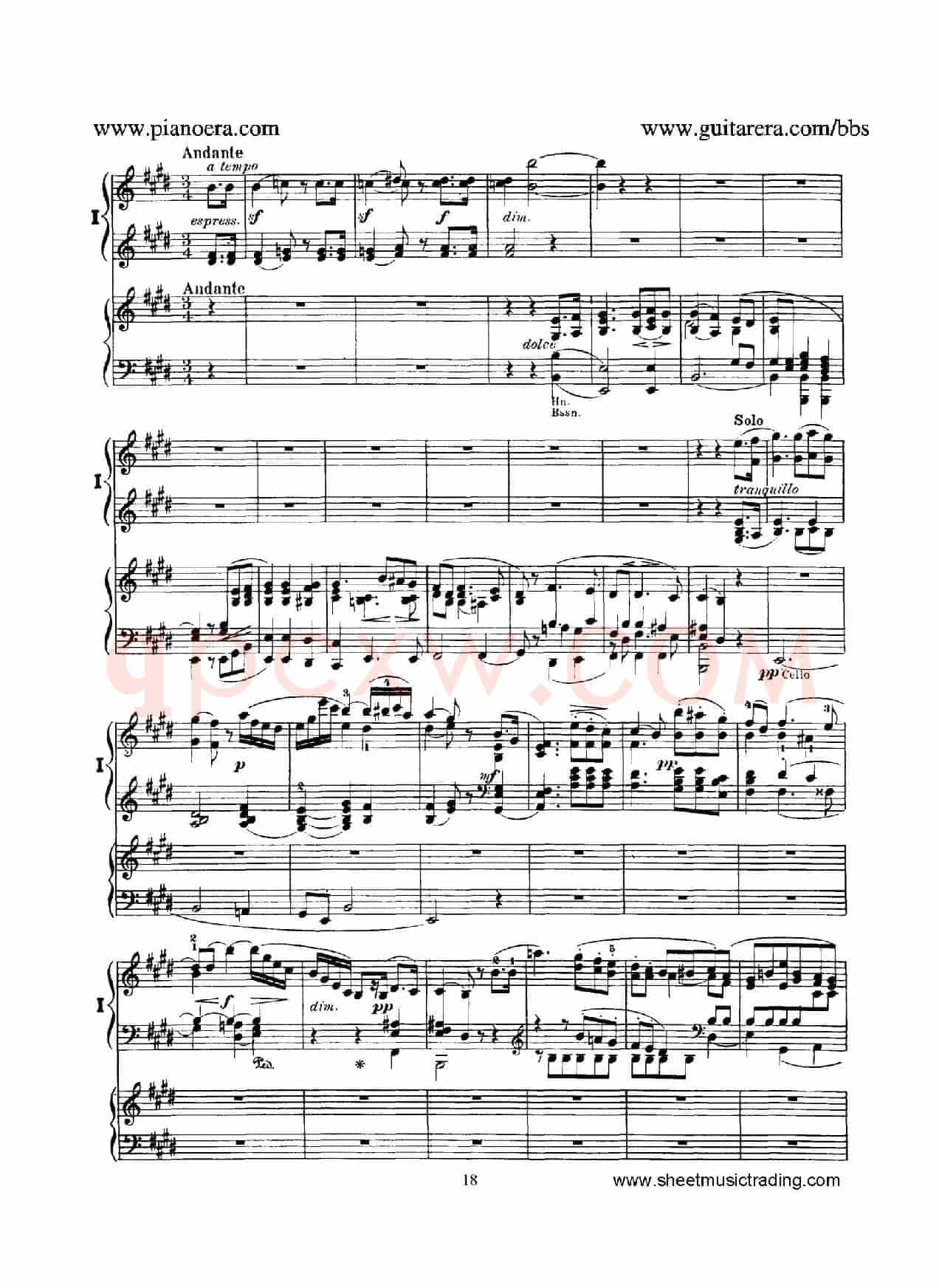 Piano Concerto No.1 in g Minor Op.25(g小调第一钢琴协奏曲·双钢琴)