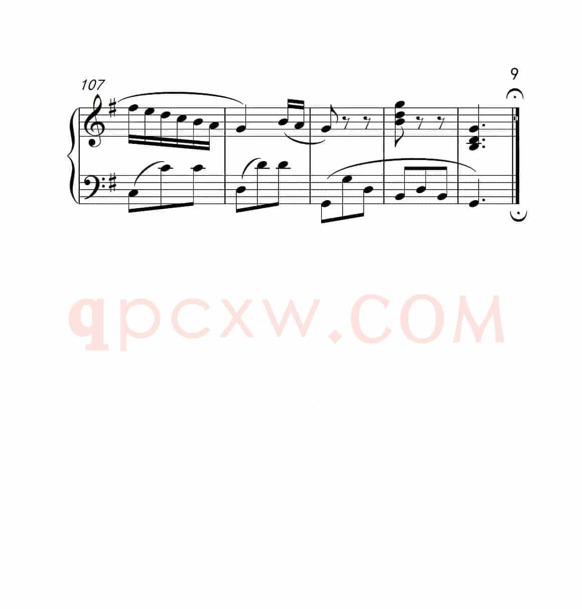 第三级B组 小奏鸣曲（中国音乐学院钢琴考级作品1~6级）