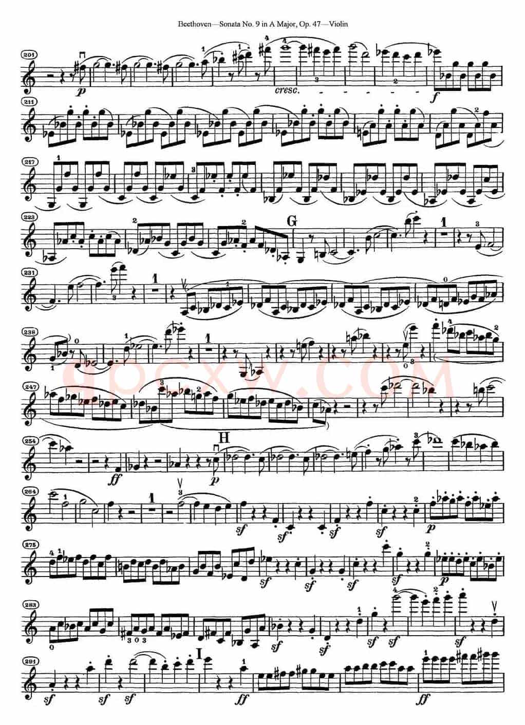 Violin Sonata No.9 in A Major Op.47