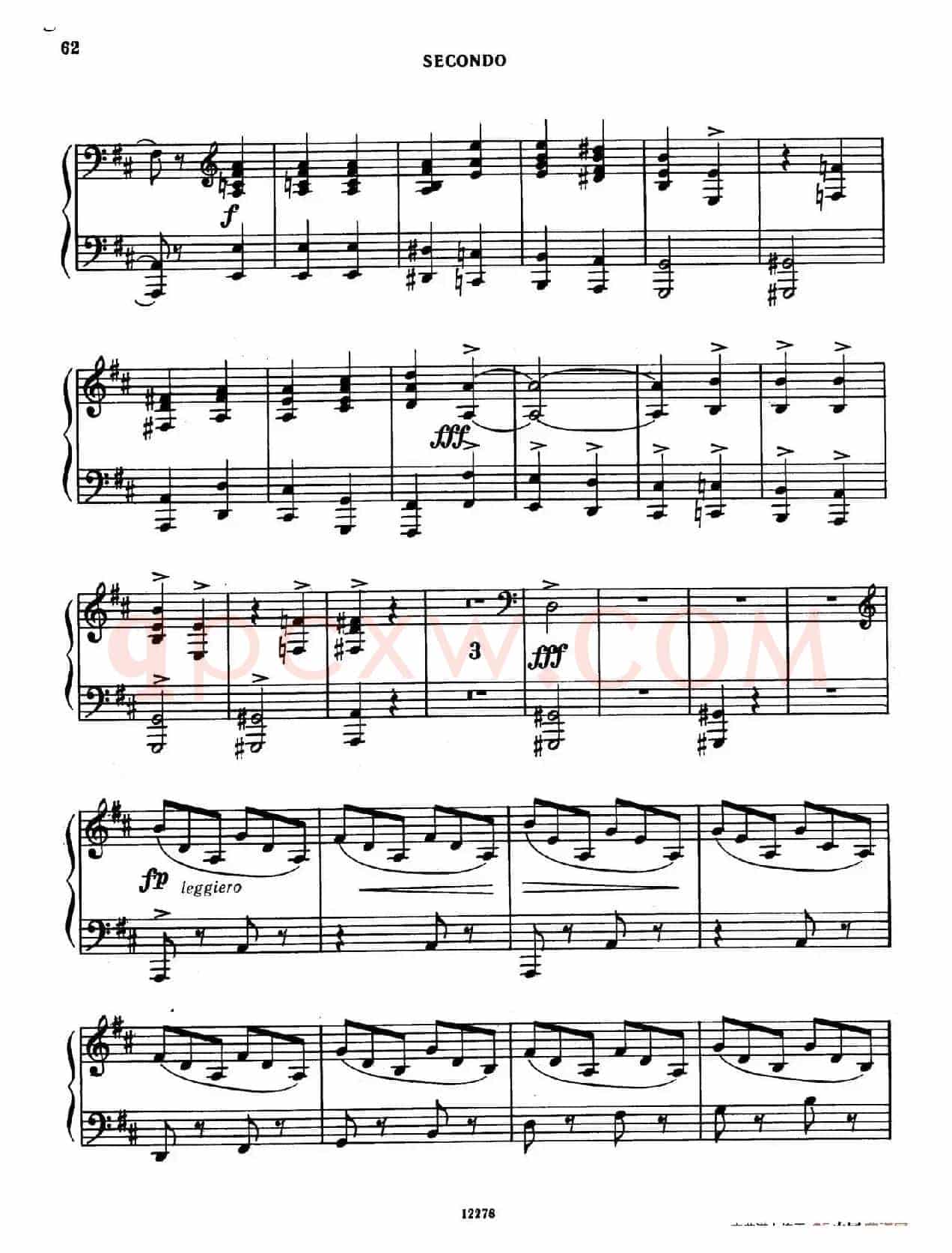 Tarantella in D Major(D大调塔兰泰拉舞曲·四手联弹)