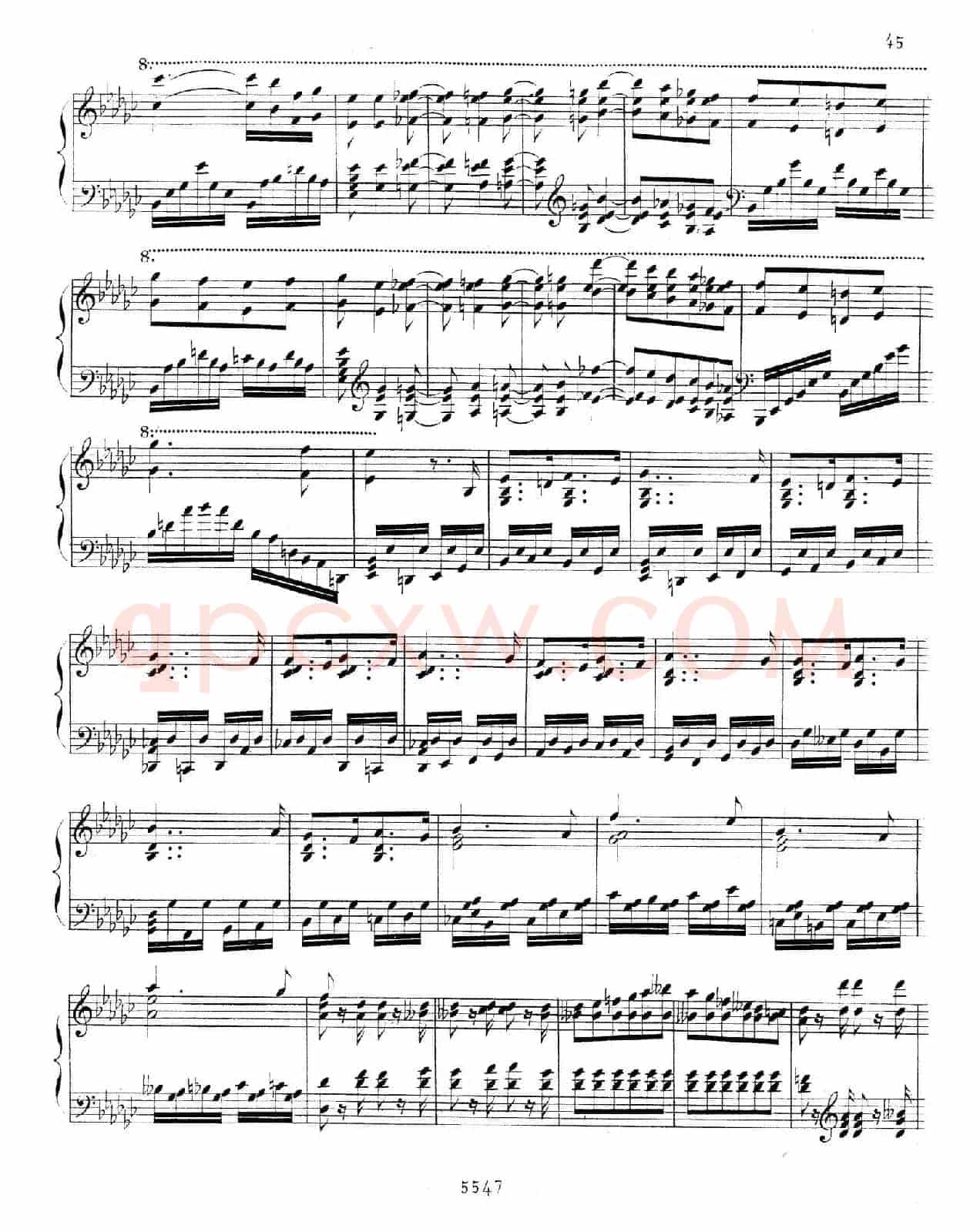 Trois Morceaux Dans Le Genre Pathétique Op.15(3首伤感小品·Ⅲ)