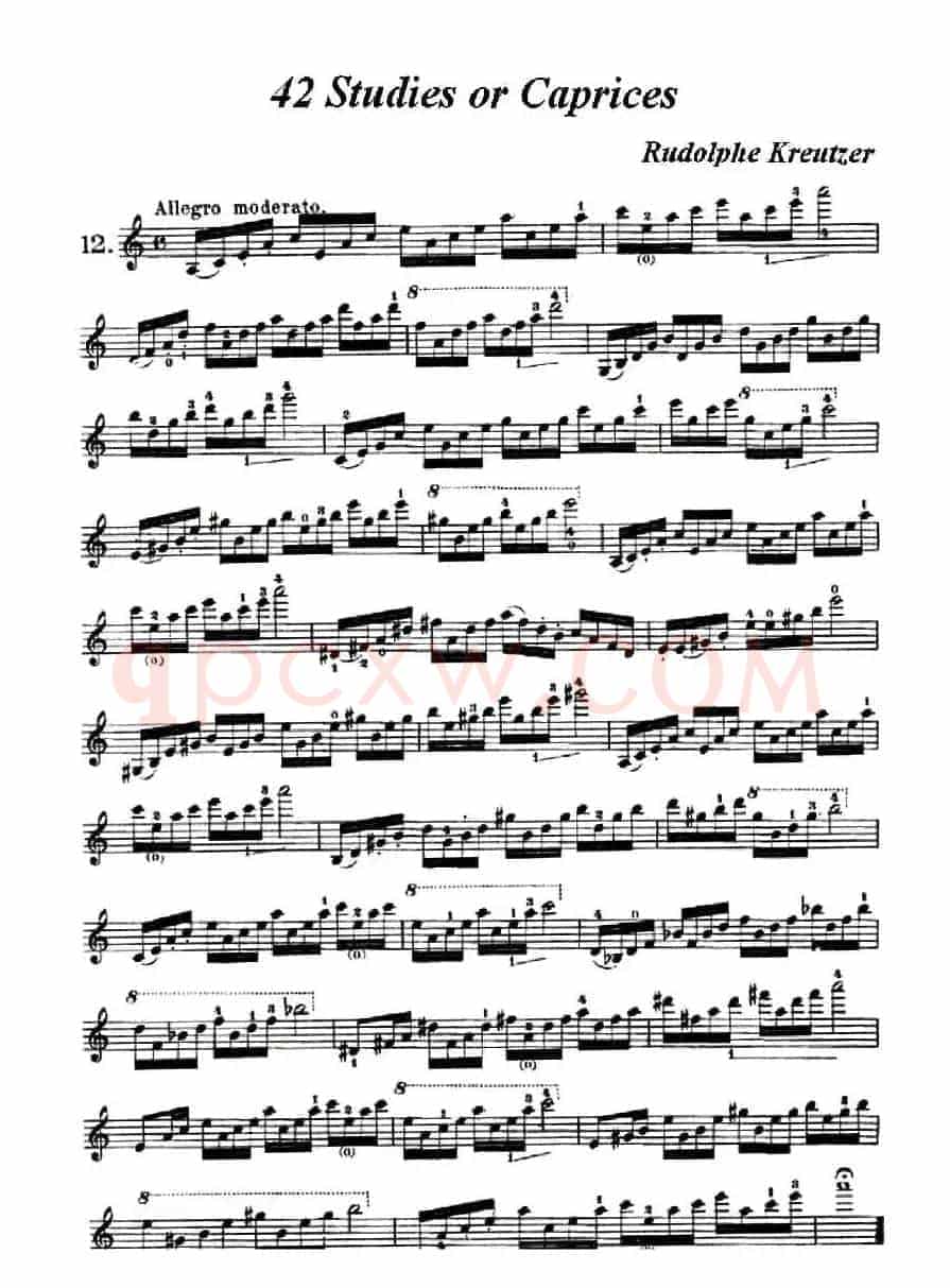 42首练习曲或隨想曲之12
