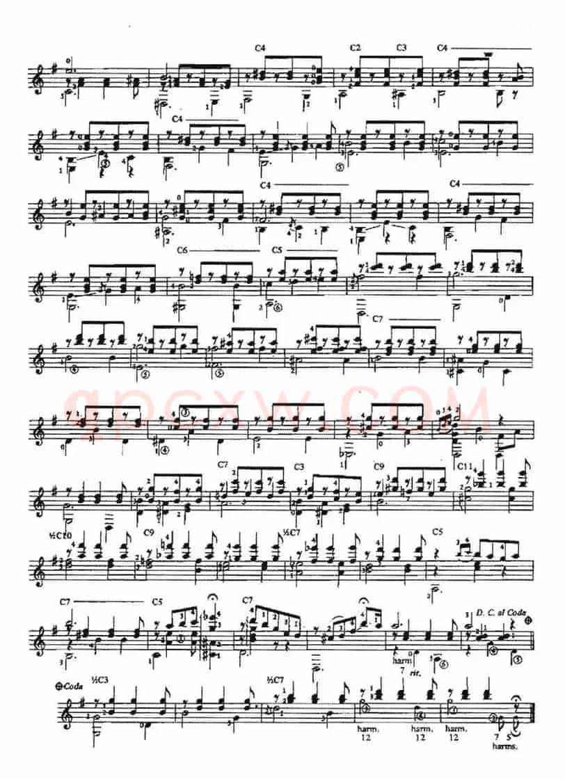 Confesion-romanza(古典吉他)