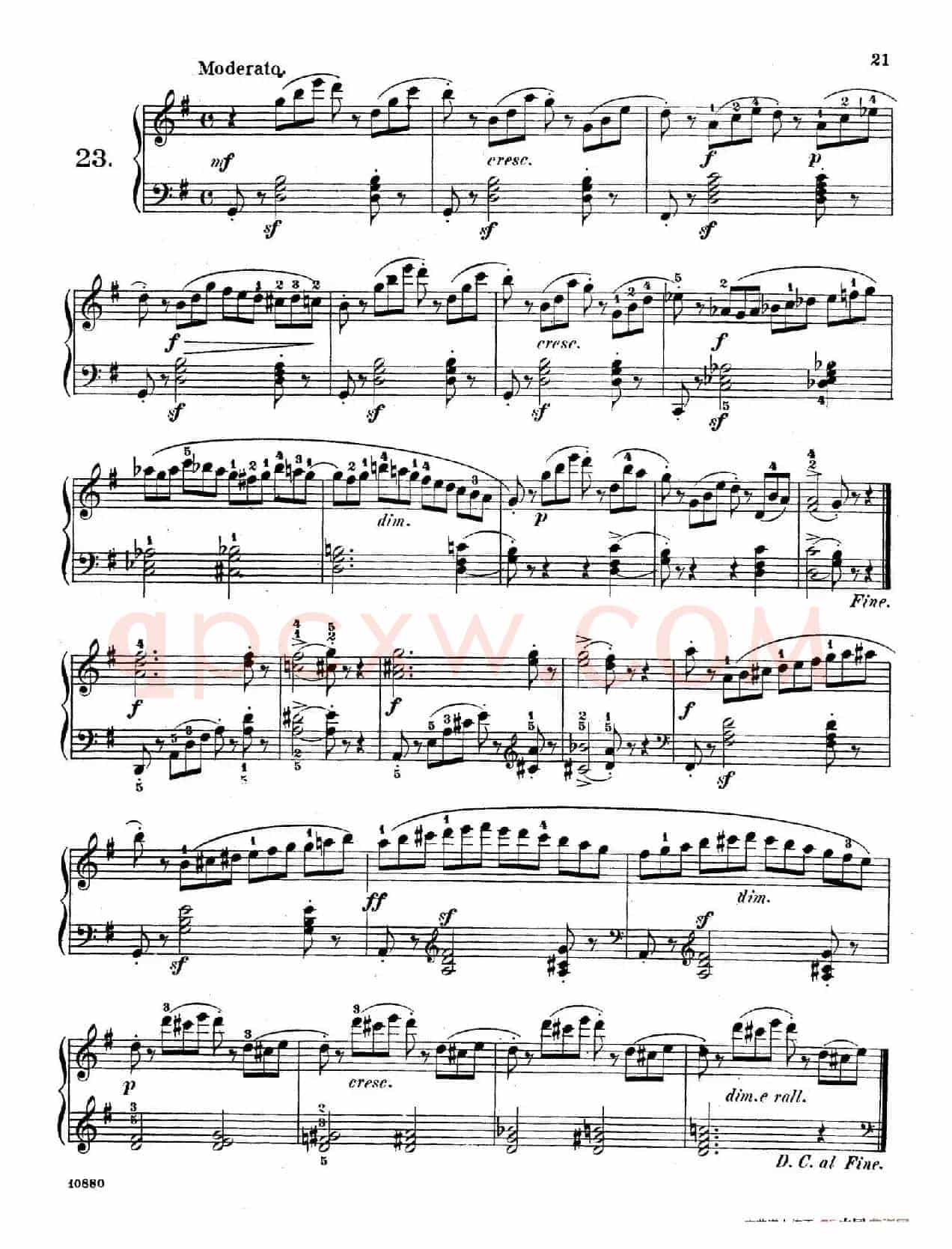 Etudes Enfantines Op.37（儿童钢琴练习曲 第21——25首）