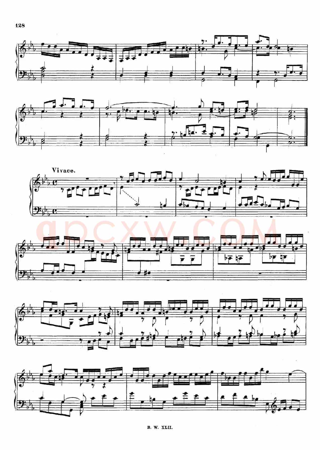 16 Concertos BWV 972-987（十六首为独奏古钢琴而作的协奏曲）（P61——70）