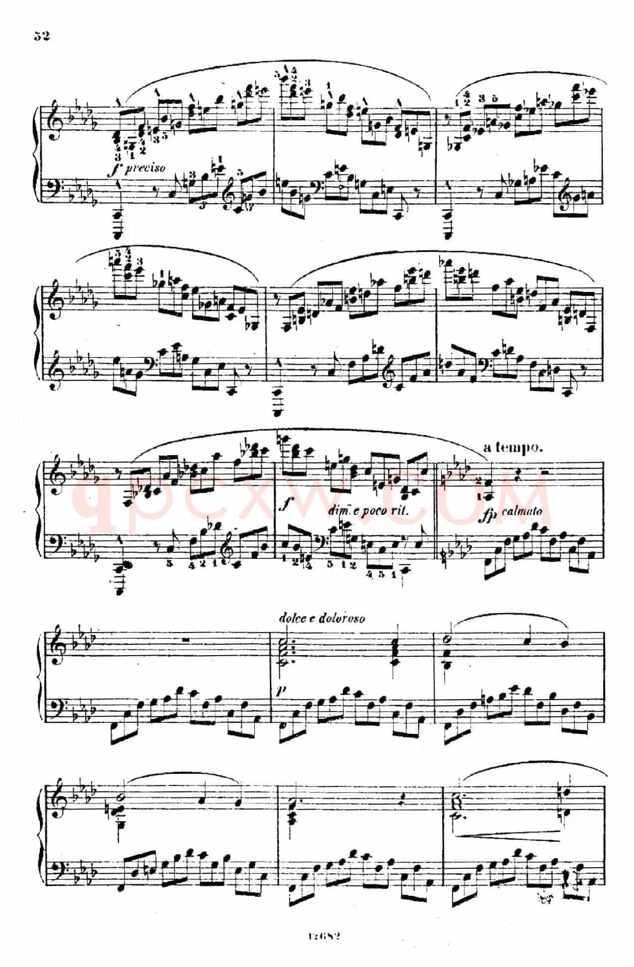Douze Etudes de Salon Op.5(12首沙龙练习曲·10)
