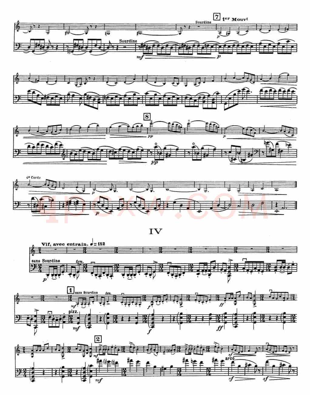 Sonate（小提琴+大提琴）