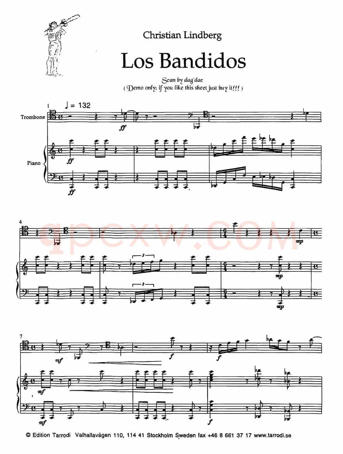 Los Bandidos（长号+钢琴）