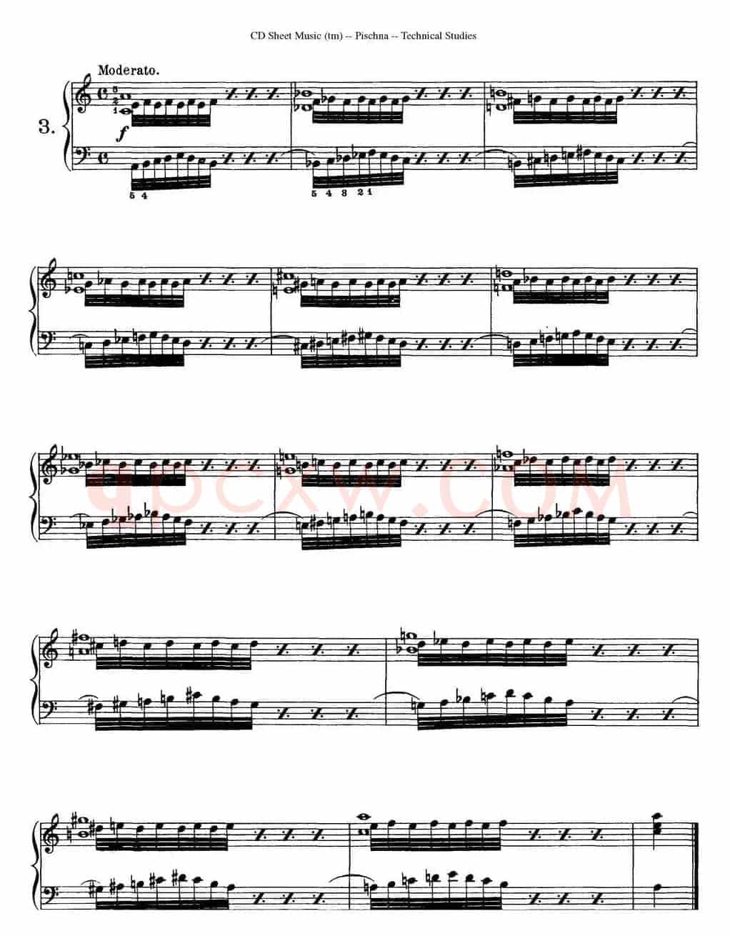 Technical Studies 60 Progressive Exercises (60首钢琴循序渐进练习曲 P1——10)
