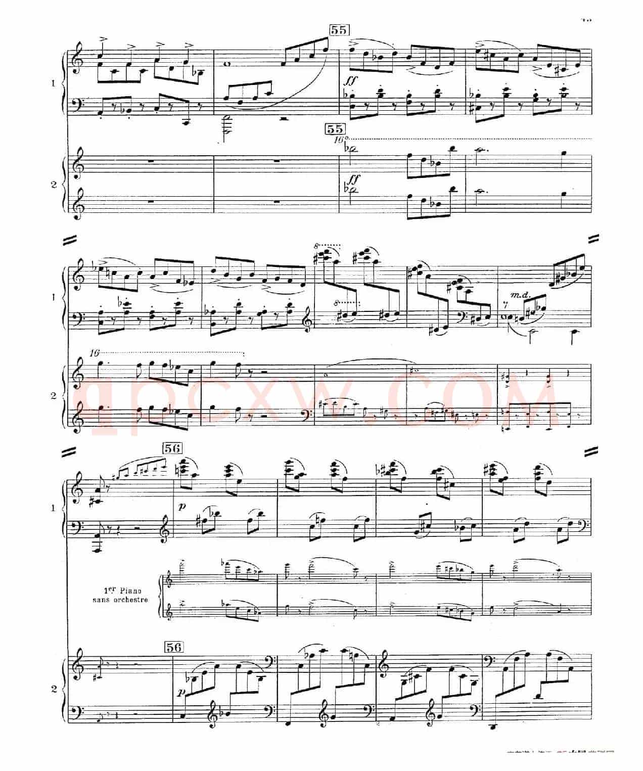 Concerto for 2 Pianos in d Minor(d小调双钢琴协奏曲· 第三乐章)
