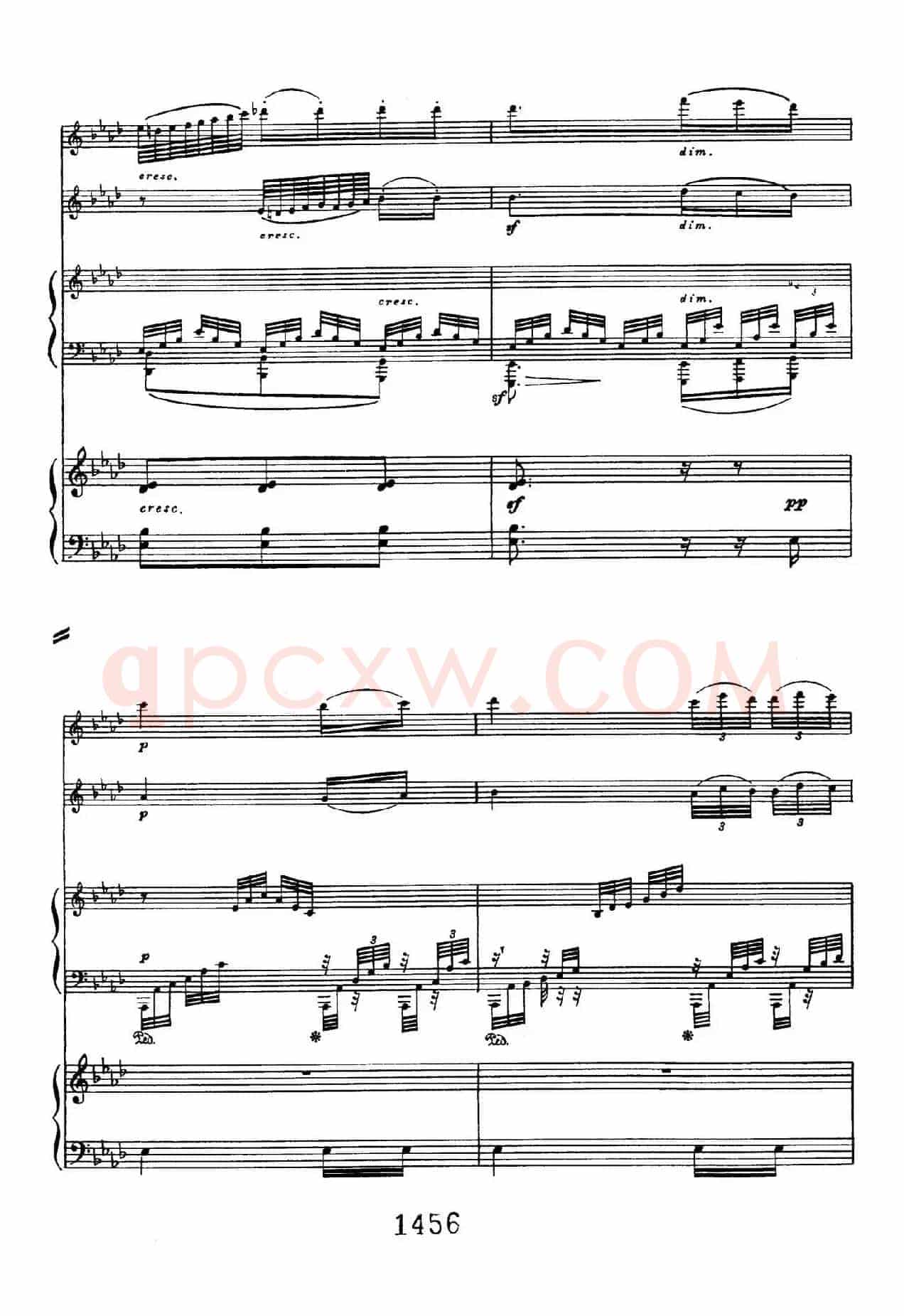 Triple Concerto in C Major Op.56(C大调三重协奏曲·双钢琴·Ⅱ)