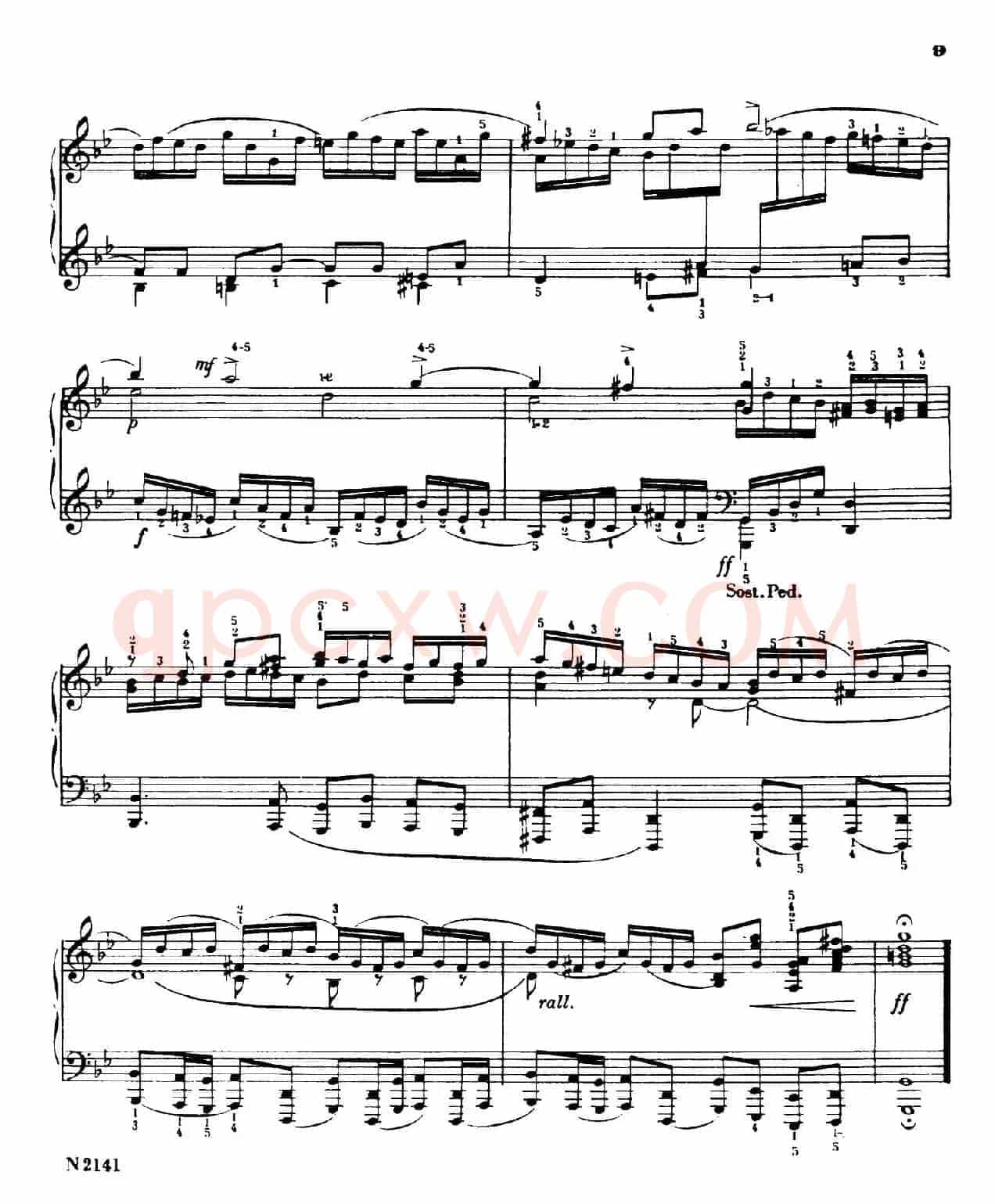 g小调赋格 BWV 578