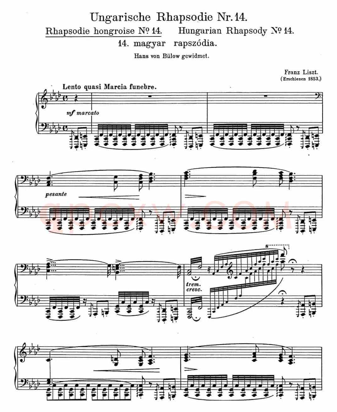 李斯特 匈牙利狂想曲CD Hungarian Rhapsodies S.244 No.14