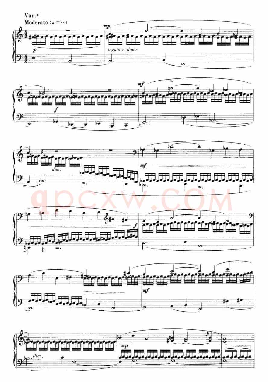 钢琴变奏曲（谢薇婧作曲版）