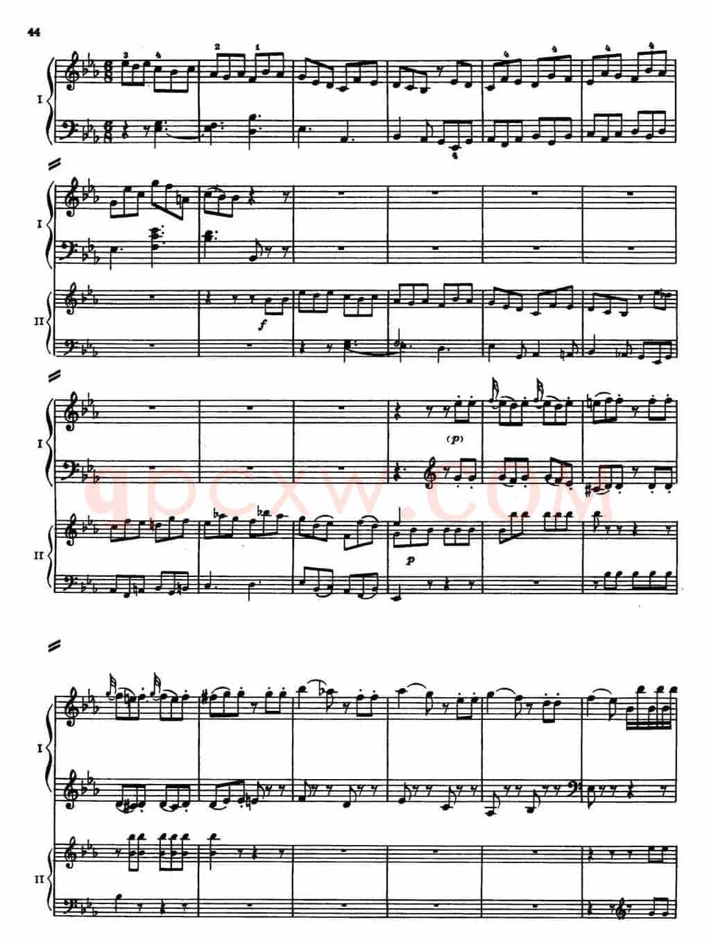 二十八部钢琴协奏曲 No.14（P31-44）