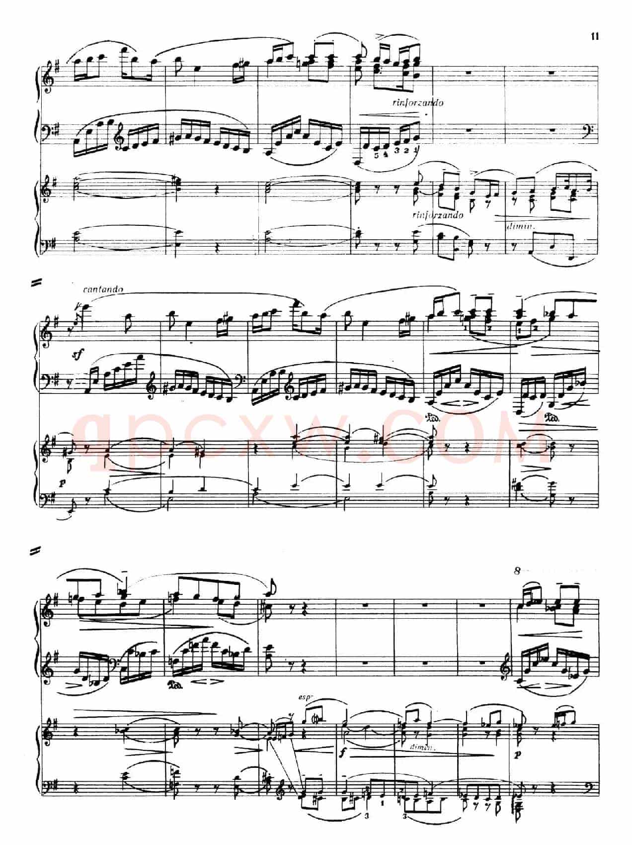 Piano Concerto No.2 in c Minor Op.50(c小调第二钢琴协奏曲·Ⅰ·双钢琴)