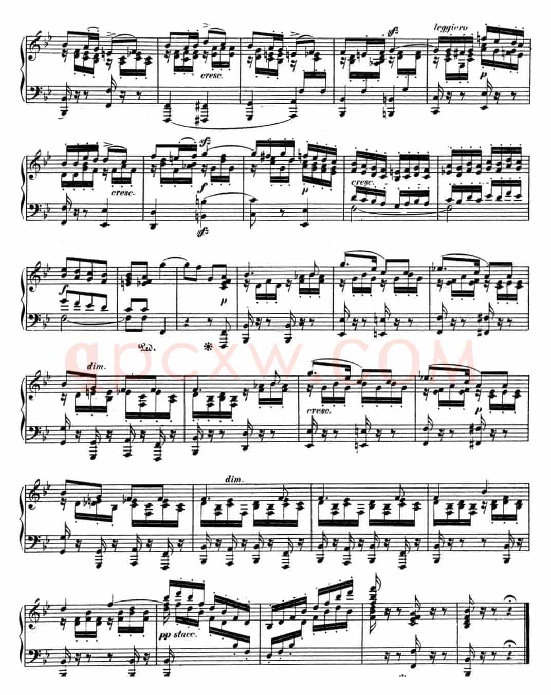 门德尔松无词歌Op.85（NO.6）