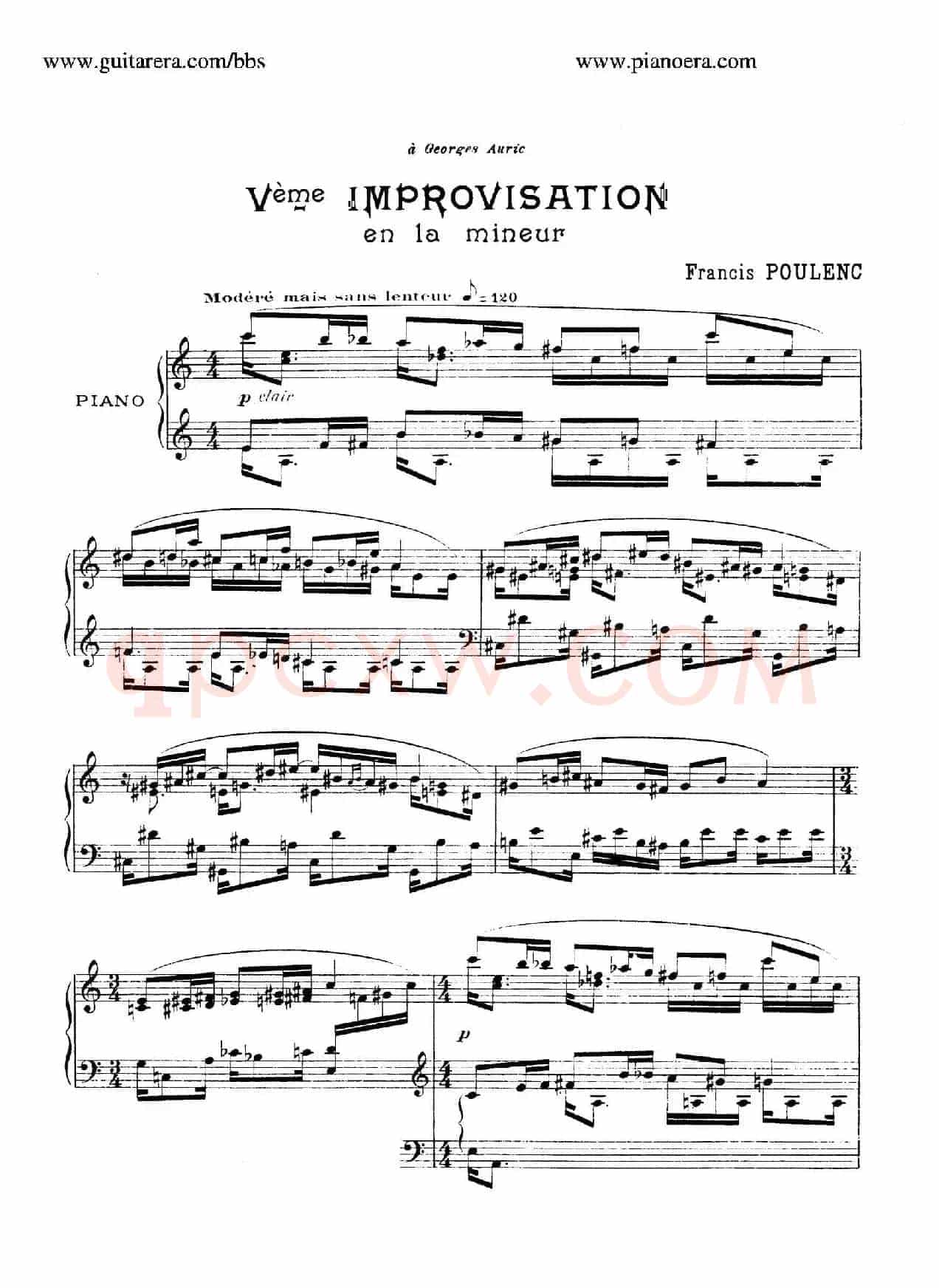 15 Improvisations(15首即兴曲·Ⅴ)