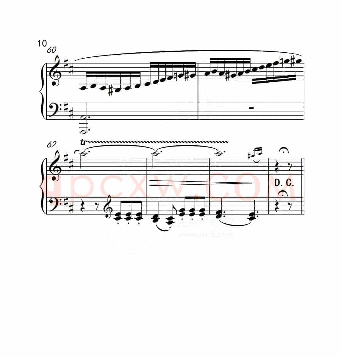 第五级B组 回旋曲（中国音乐学院钢琴考级作品1~6级）