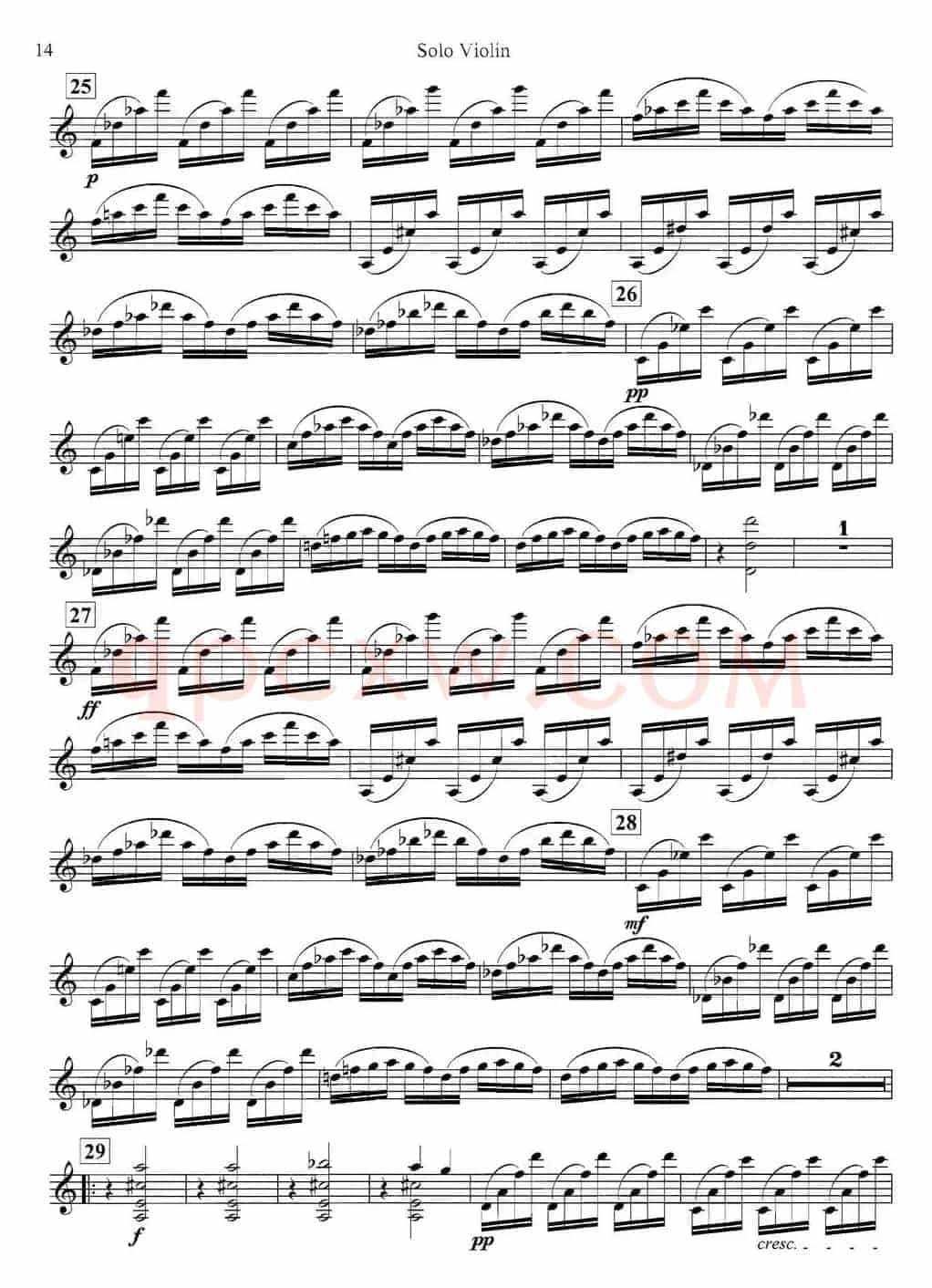 PHILIP GLASS Violin Concerto（格拉斯小提琴协奏曲III）