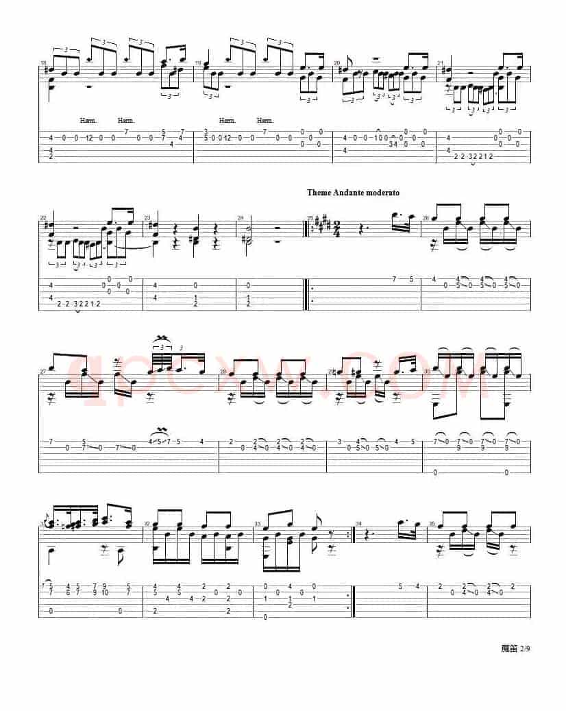 莫扎特魔笛主题变奏曲