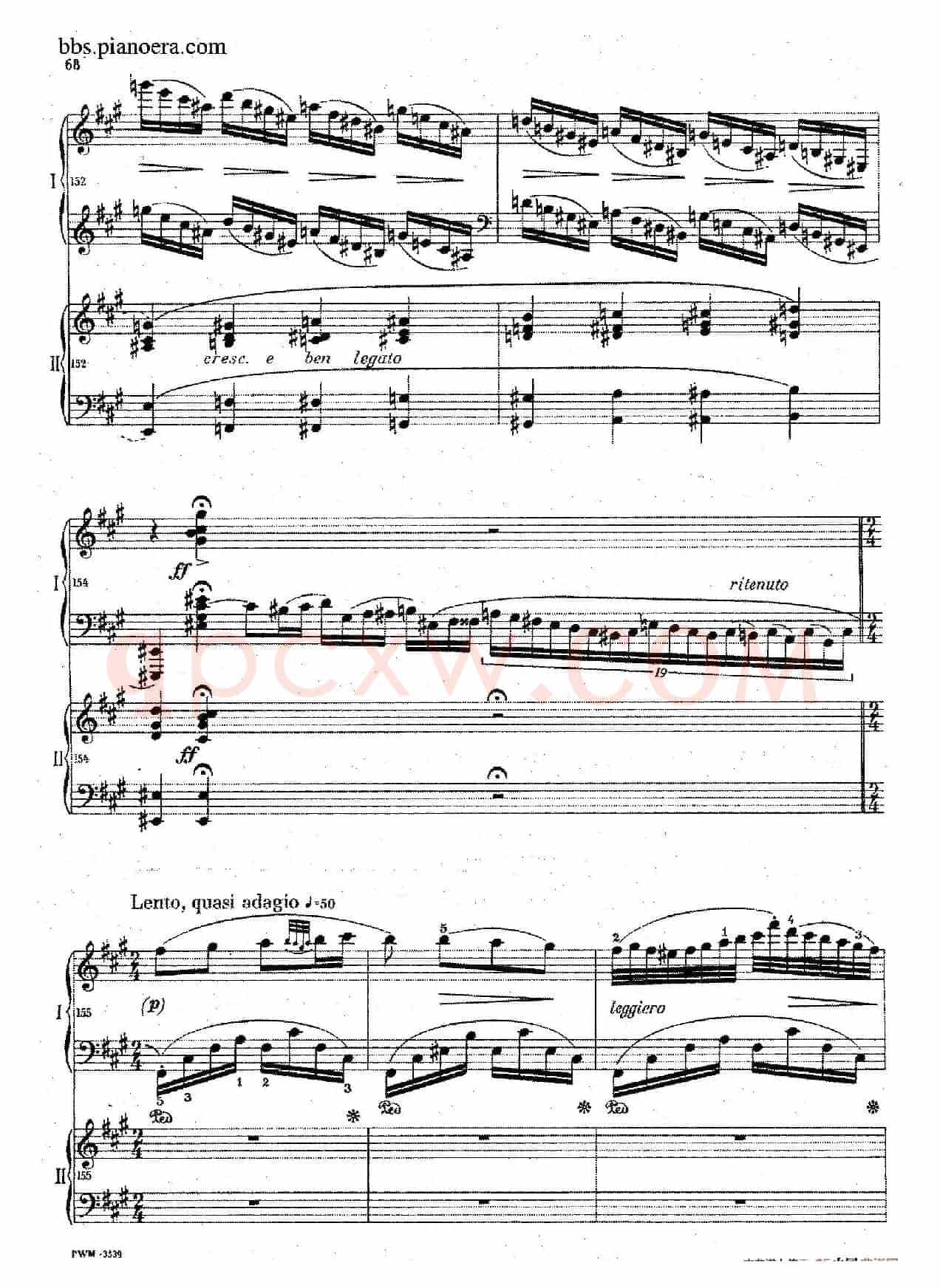 Grand Fantasy on Polish Airs Op.13(华丽的波兰民歌幻想曲·双钢琴版)