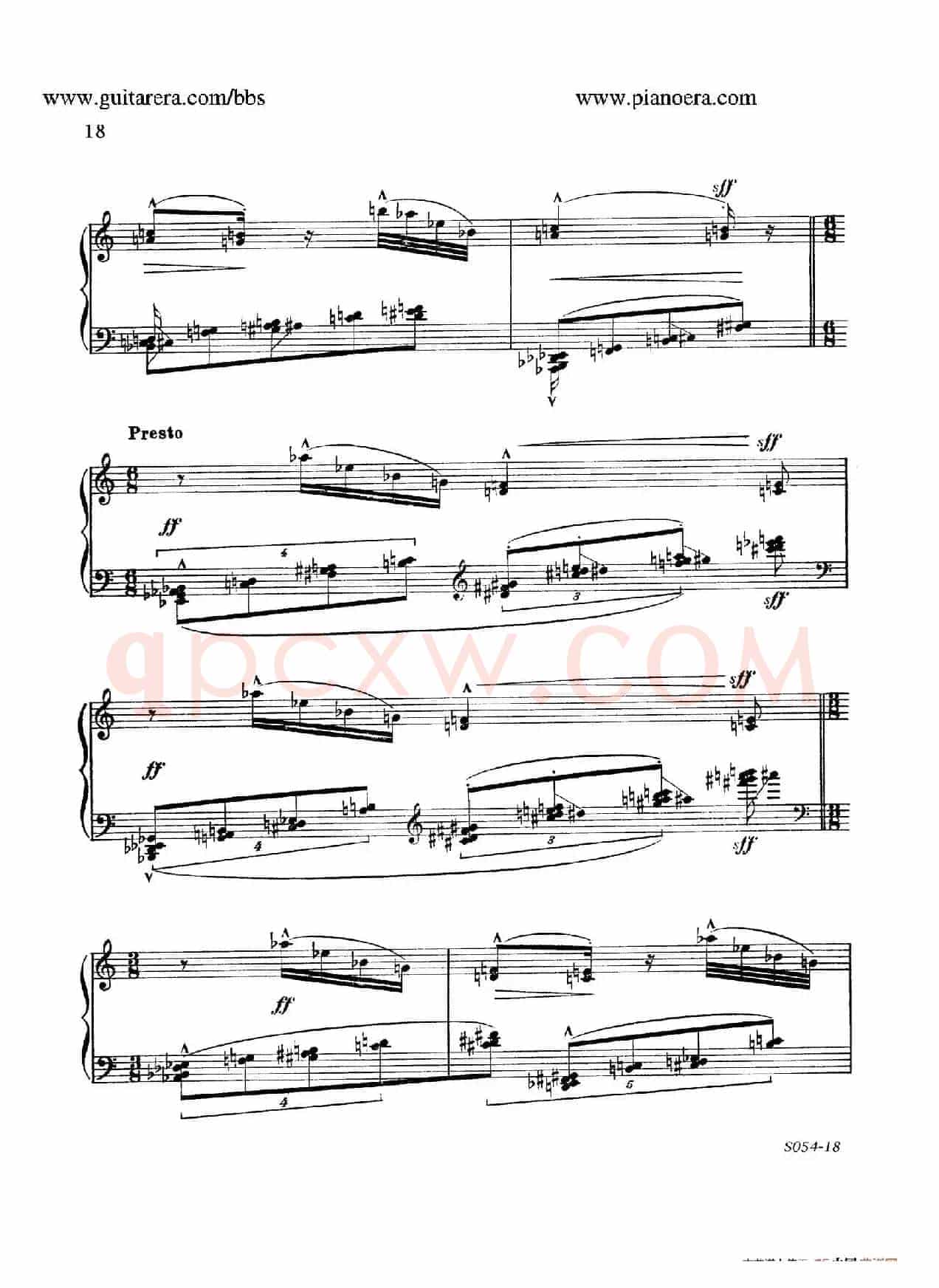 Danse Sauvage Op.13 No.2(野人之舞)