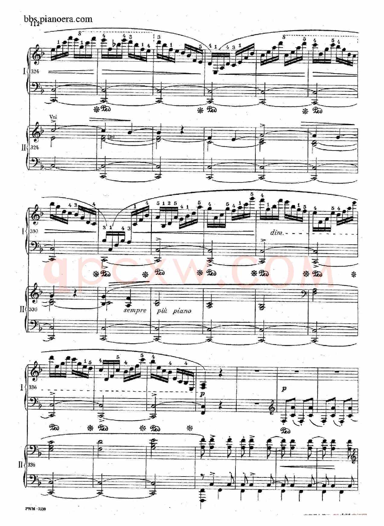 Krakowiak Grand Rondo de Concert Op.14(克拉科维克音乐会用大回旋曲·双钢琴版)