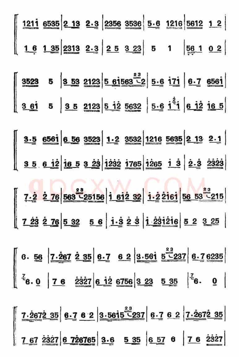 江南丝竹乐曲：中花三六（二胡+笛）