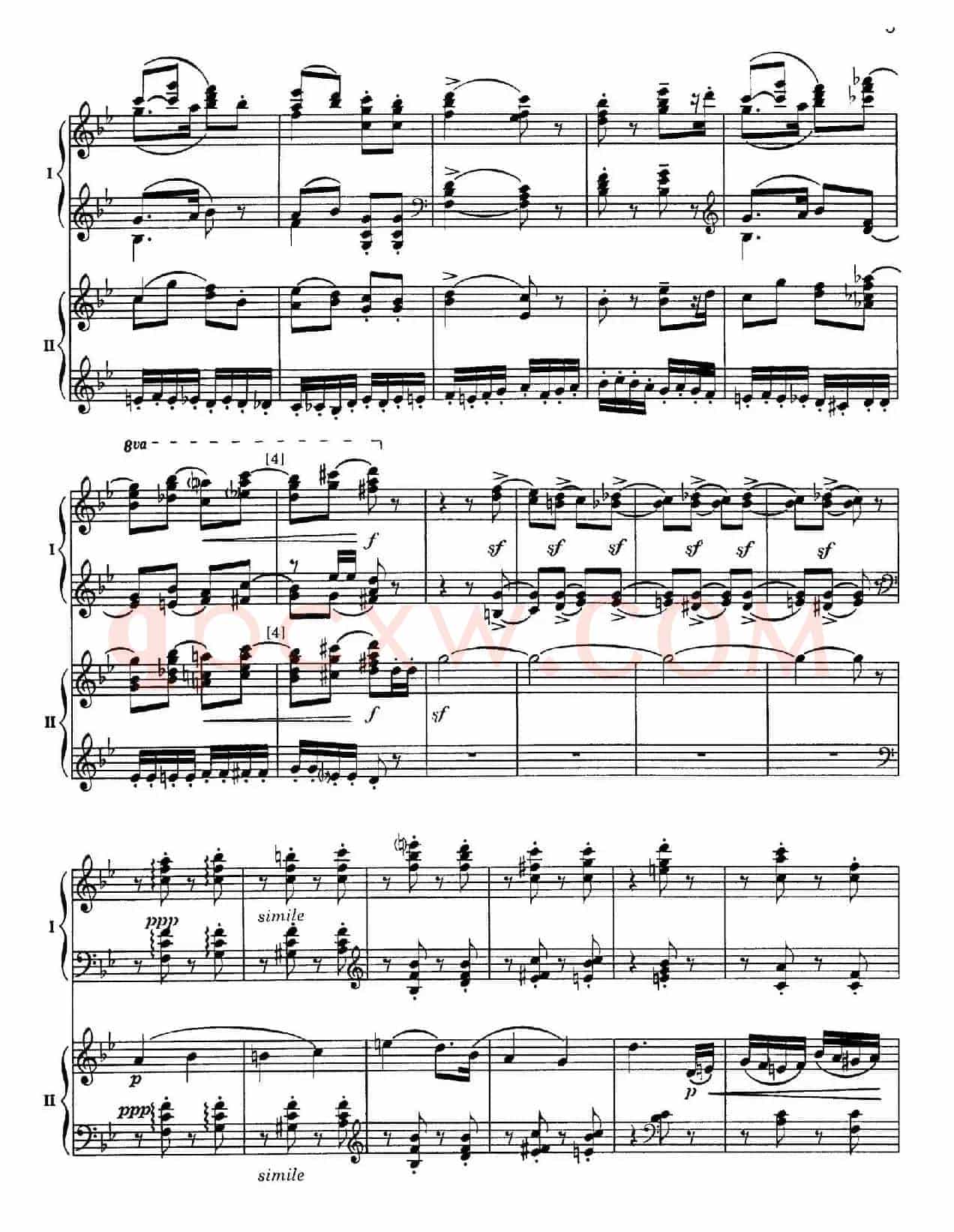 Nutcracker Op.71 芭蕾舞剧《胡桃夹子》(改编双钢琴版·第一部分)