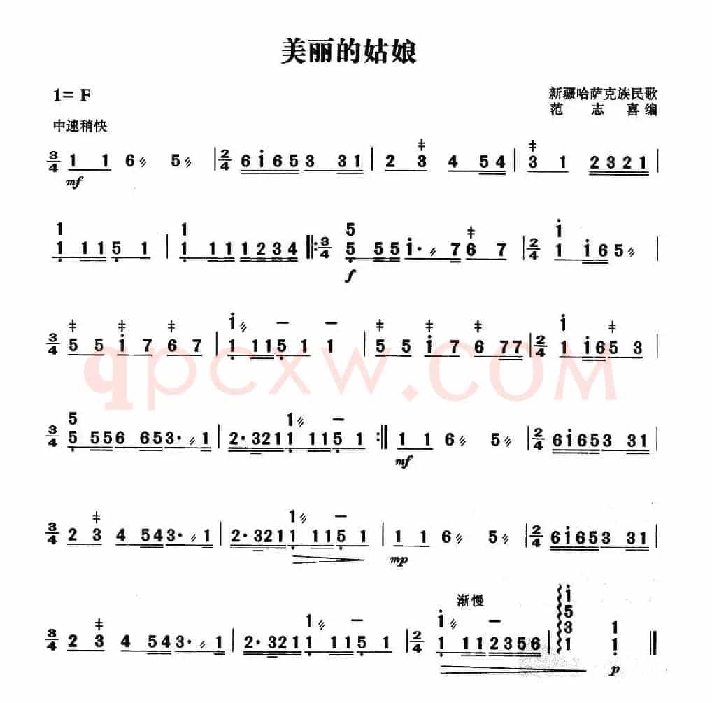 美丽的姑娘