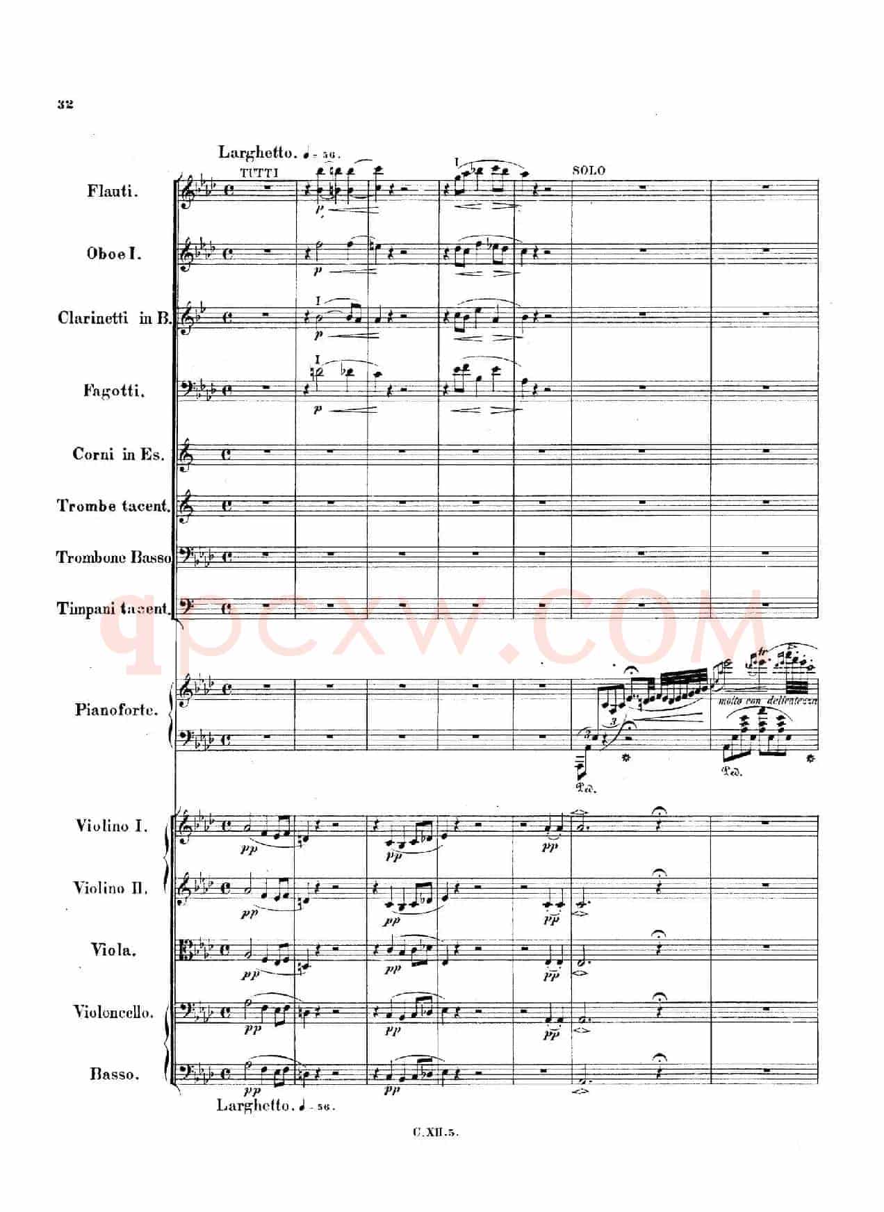 Piano Concerto No.2 in f Minor Op.21(f小调第二钢琴协奏曲·总谱)