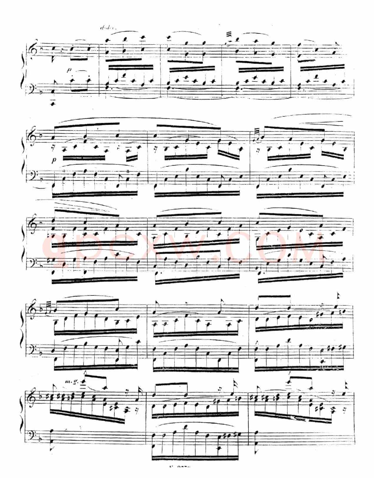 Canzonette Italienne Op.36-5(意大利小歌曲)