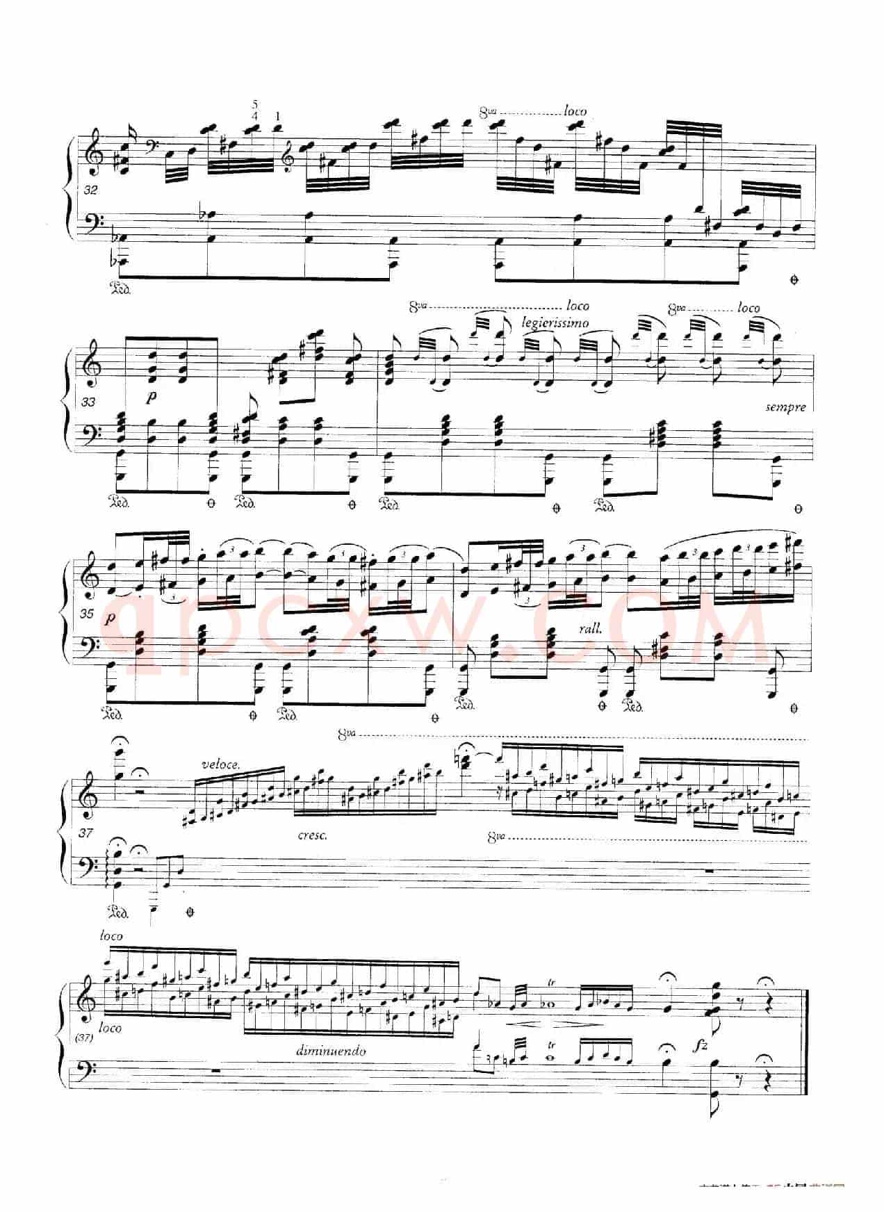 C大调引子与华丽的波兰舞曲(钢琴独奏版)