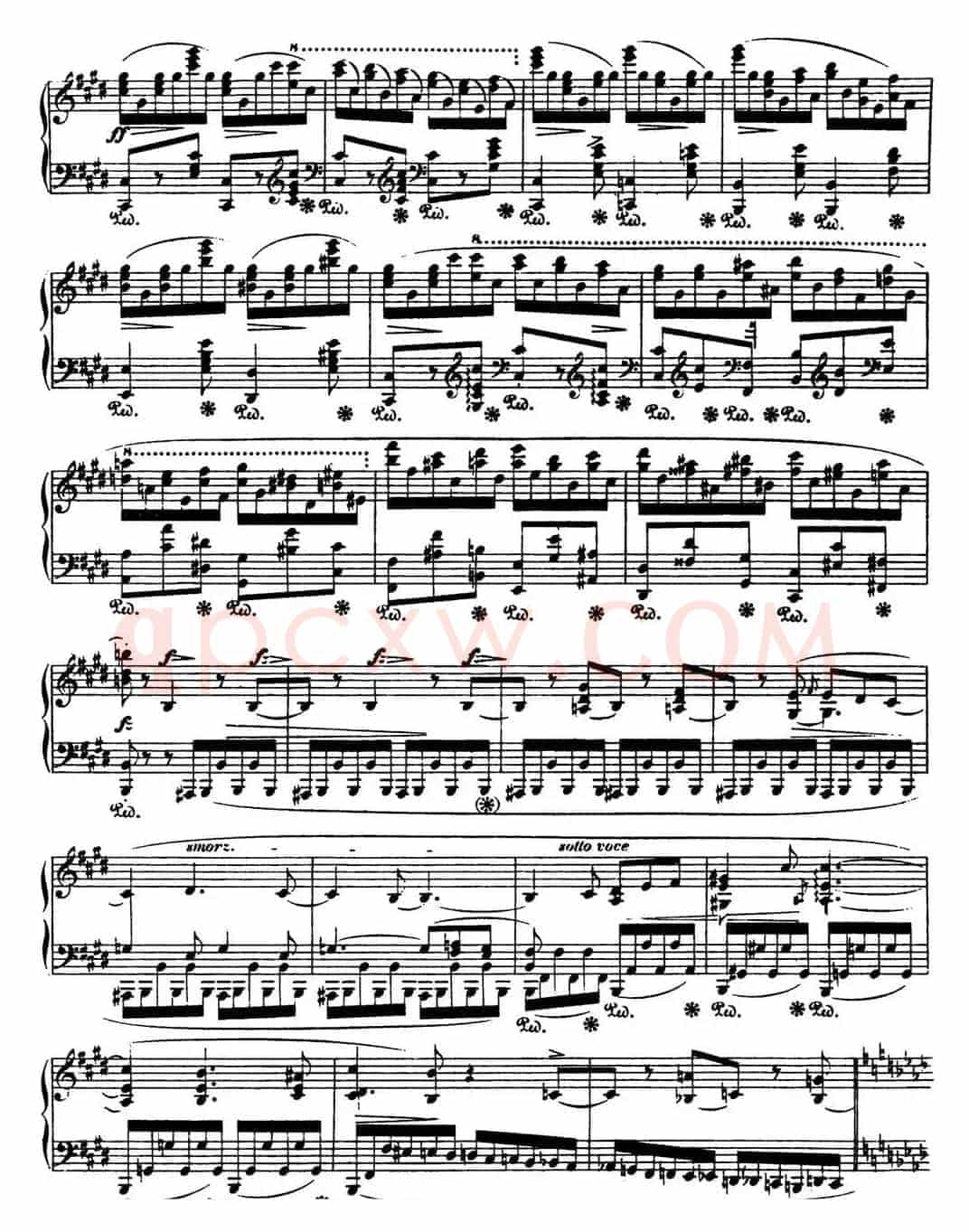 肖邦 叙事曲3 降A大调 Chopin Ballade No.3 Op.47