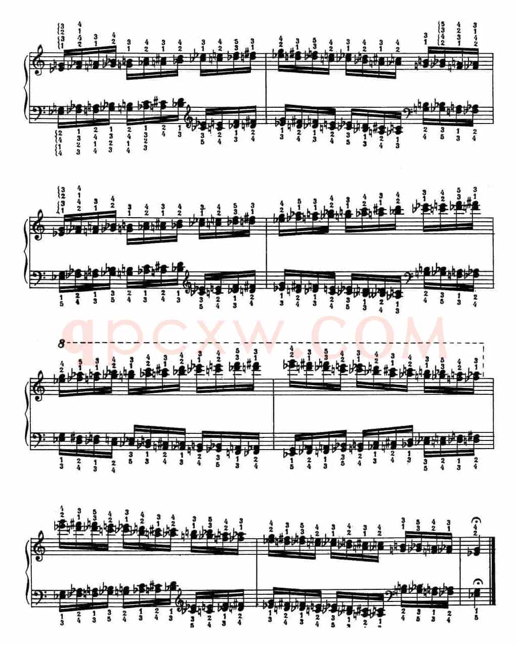 Technical Exercises S.146(李斯特钢琴技巧练习 BOOK Ⅶ)
