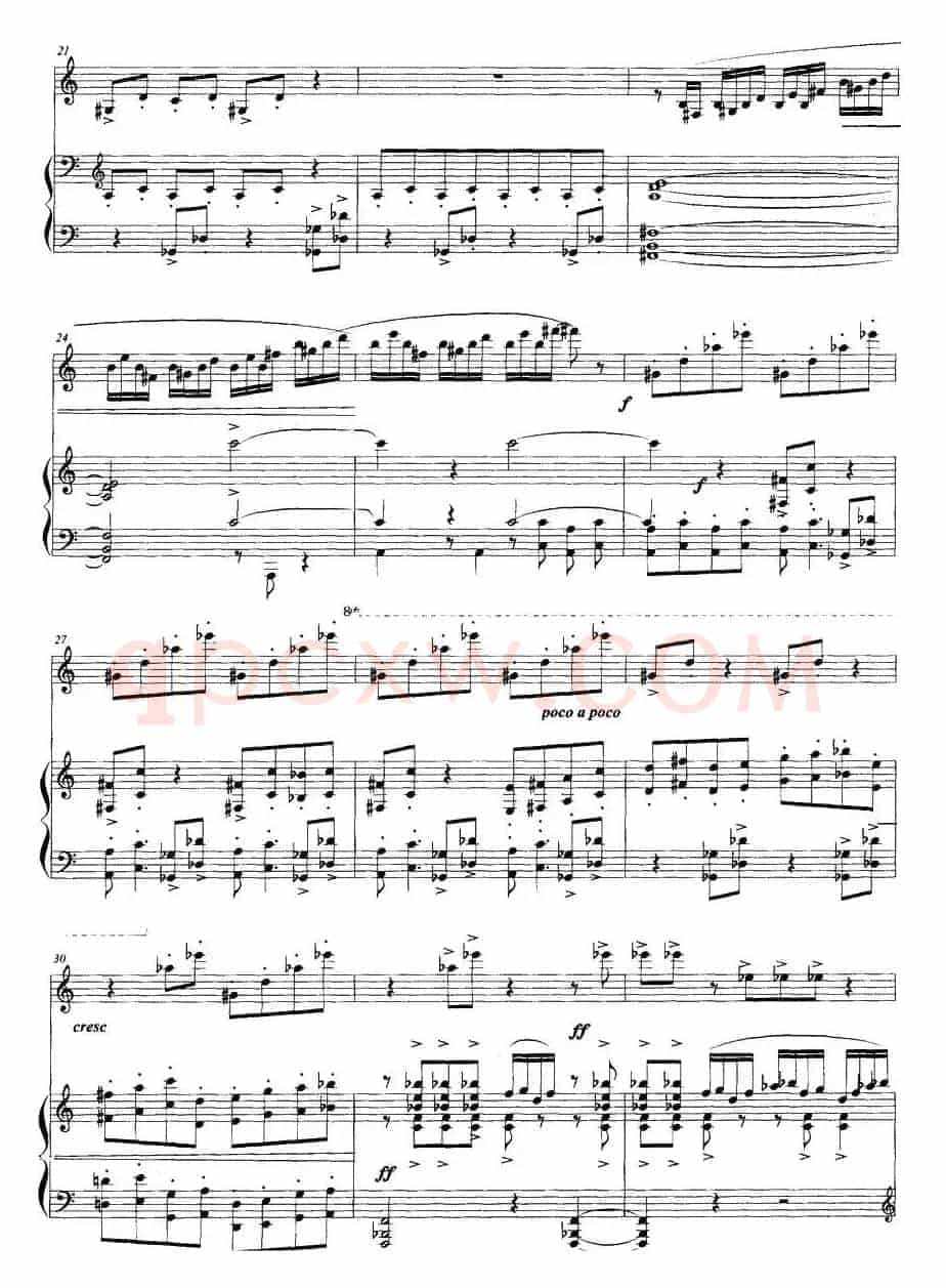 回旋曲（罗毅作曲版、单簧管+钢琴）