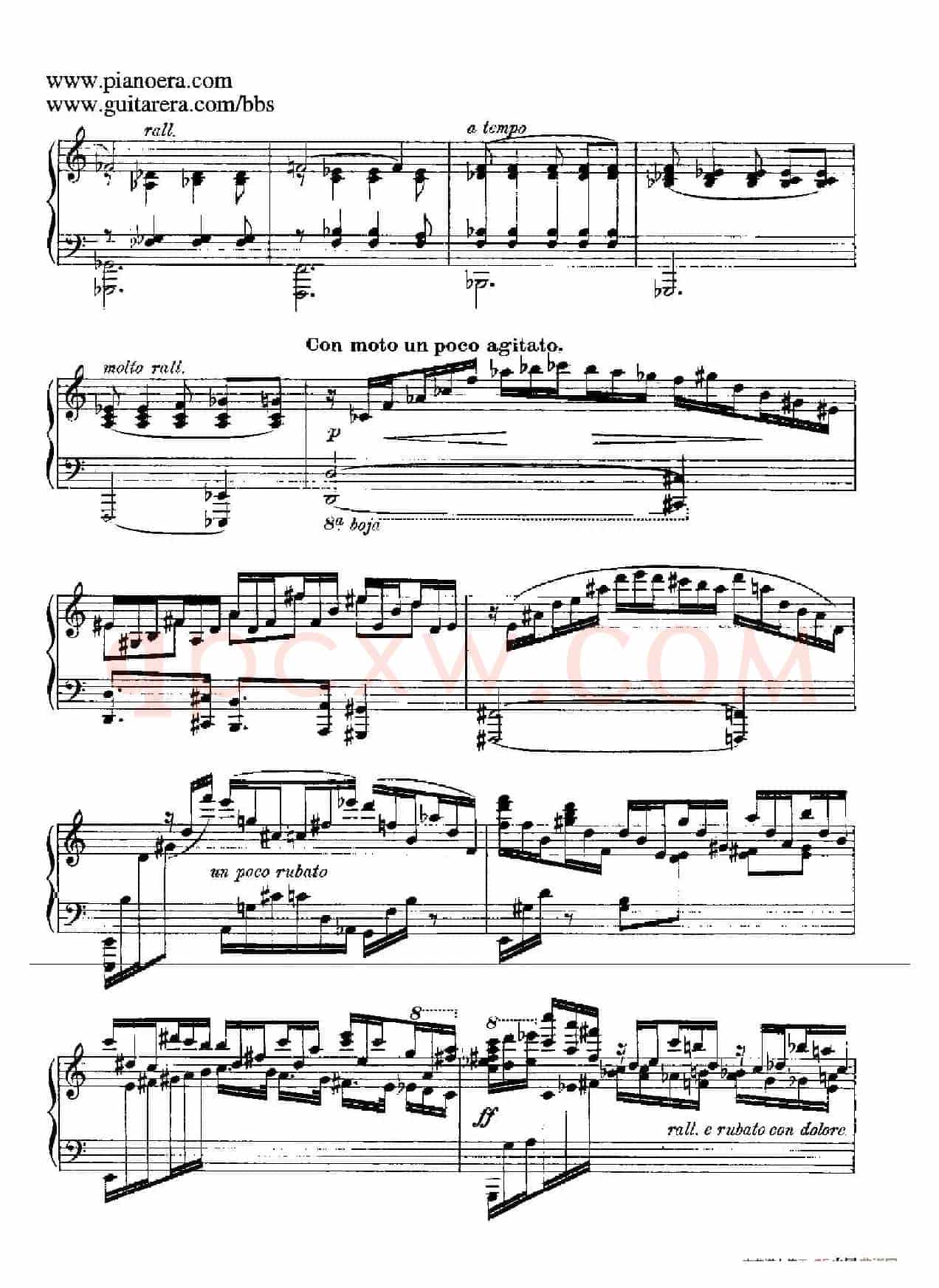 Goyescas(戈雅之画)(5. 爱与死 El Amor Y La Muerte)
