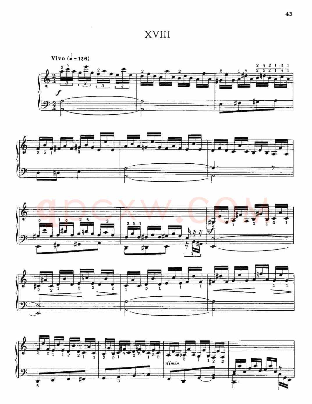 20 Petites Etudes, Op.91(20首小型练习曲)(18)