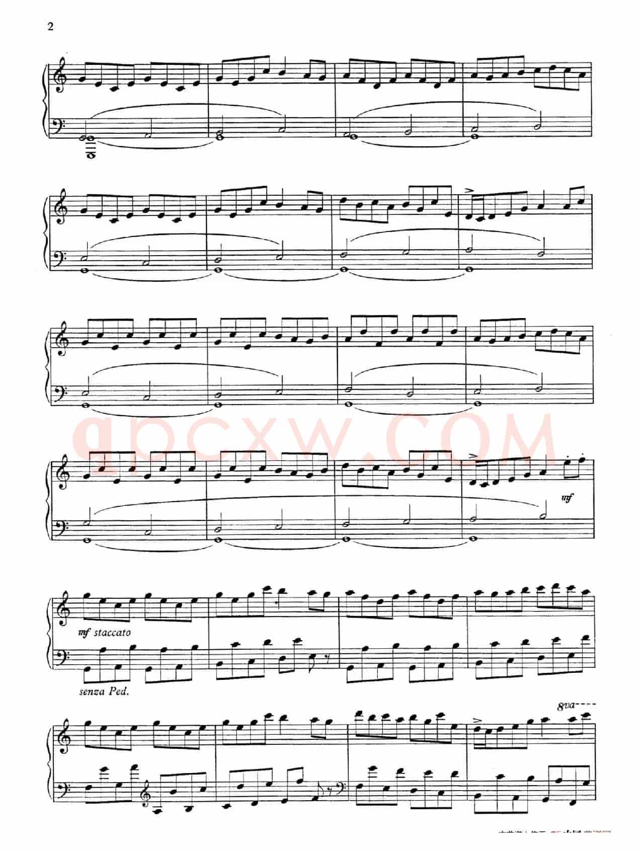 Toccata for Piano H.153(托卡塔)