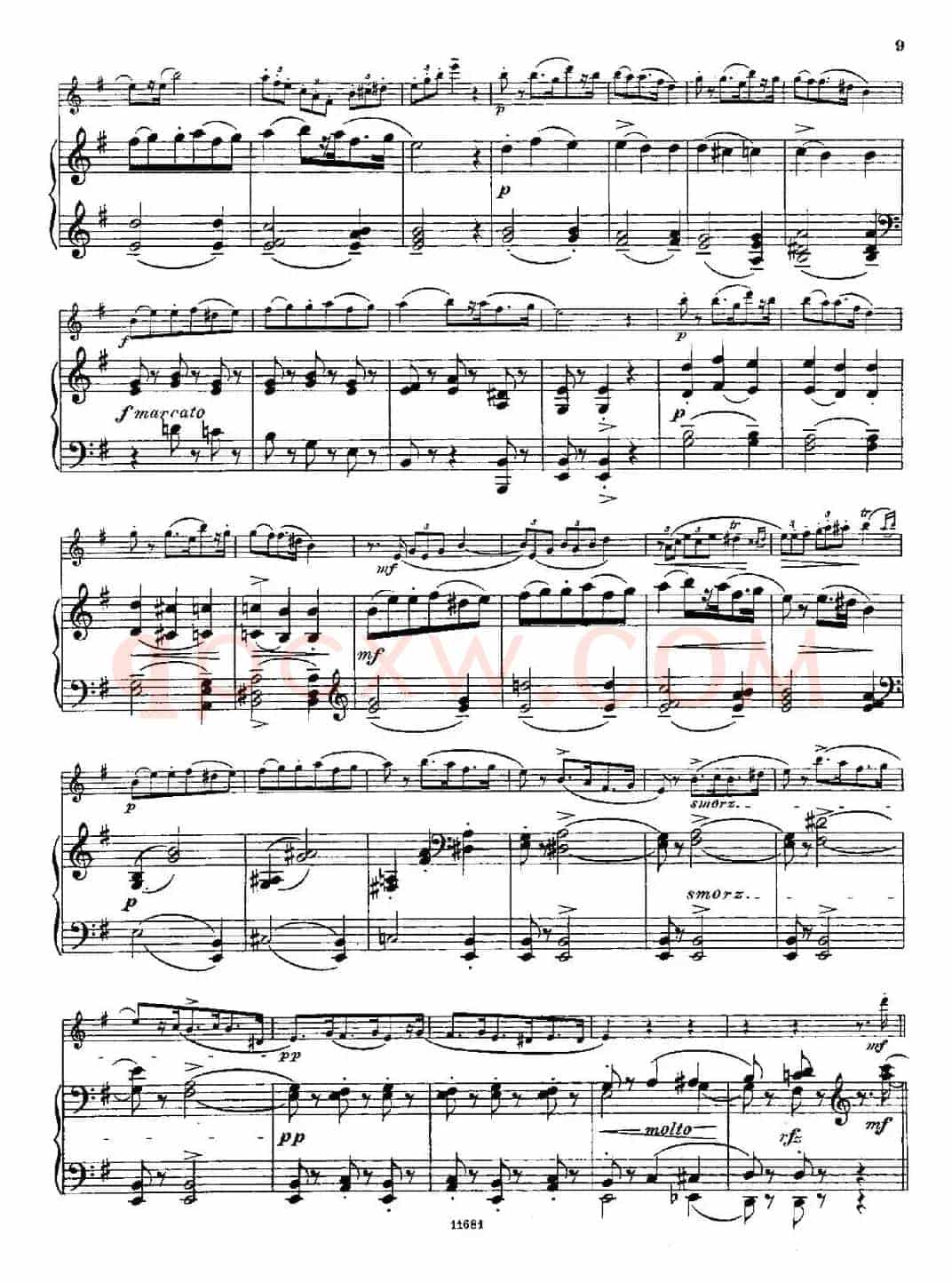 Fantaisies nationales. Suedois.（Op.59 No.4）（长笛+钢琴伴奏）