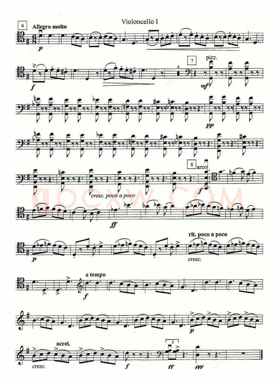 格鲁吉亚舞曲（大提琴）