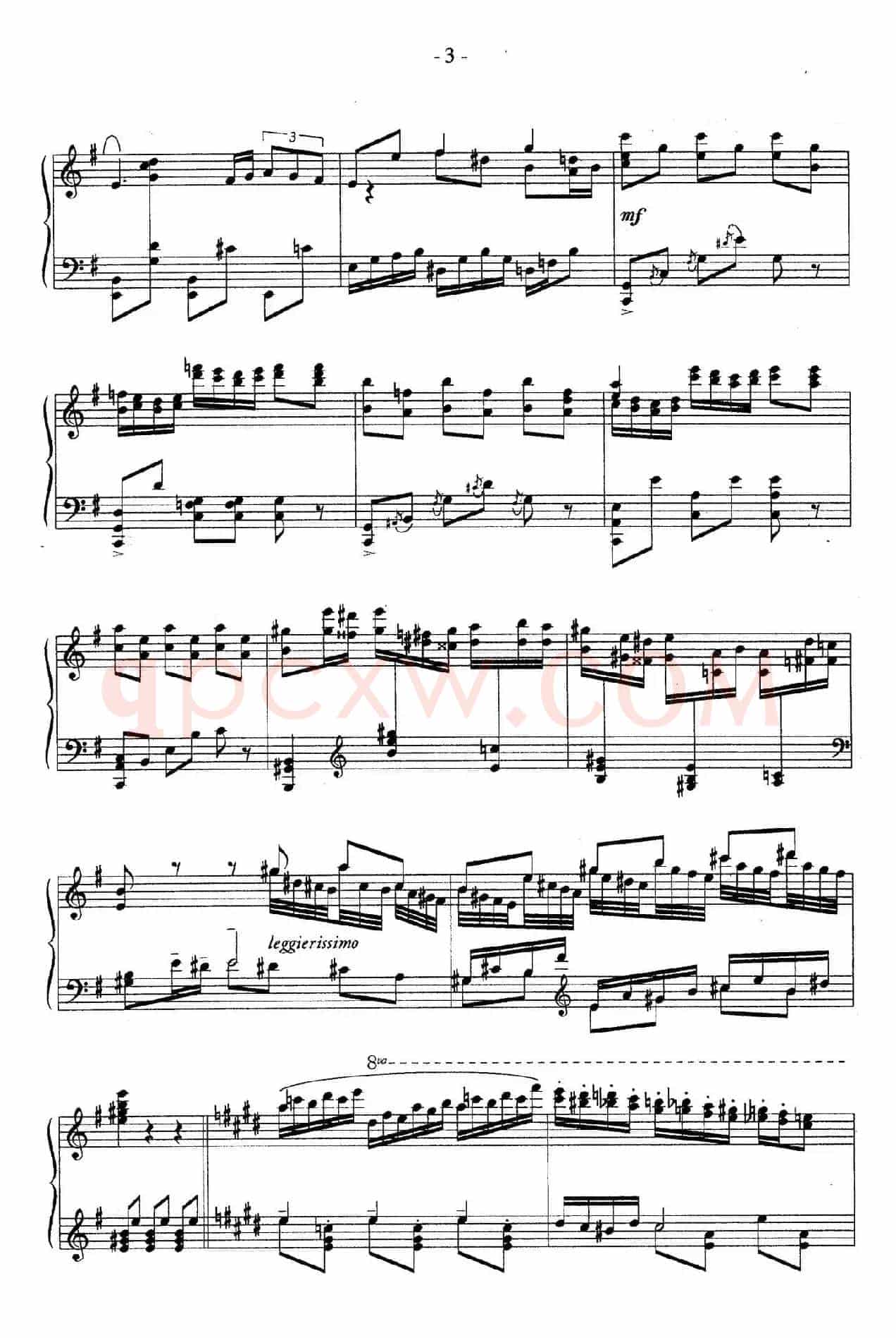 Carmen Variations 12 Pieces(12首卡门主题变奏曲·11)