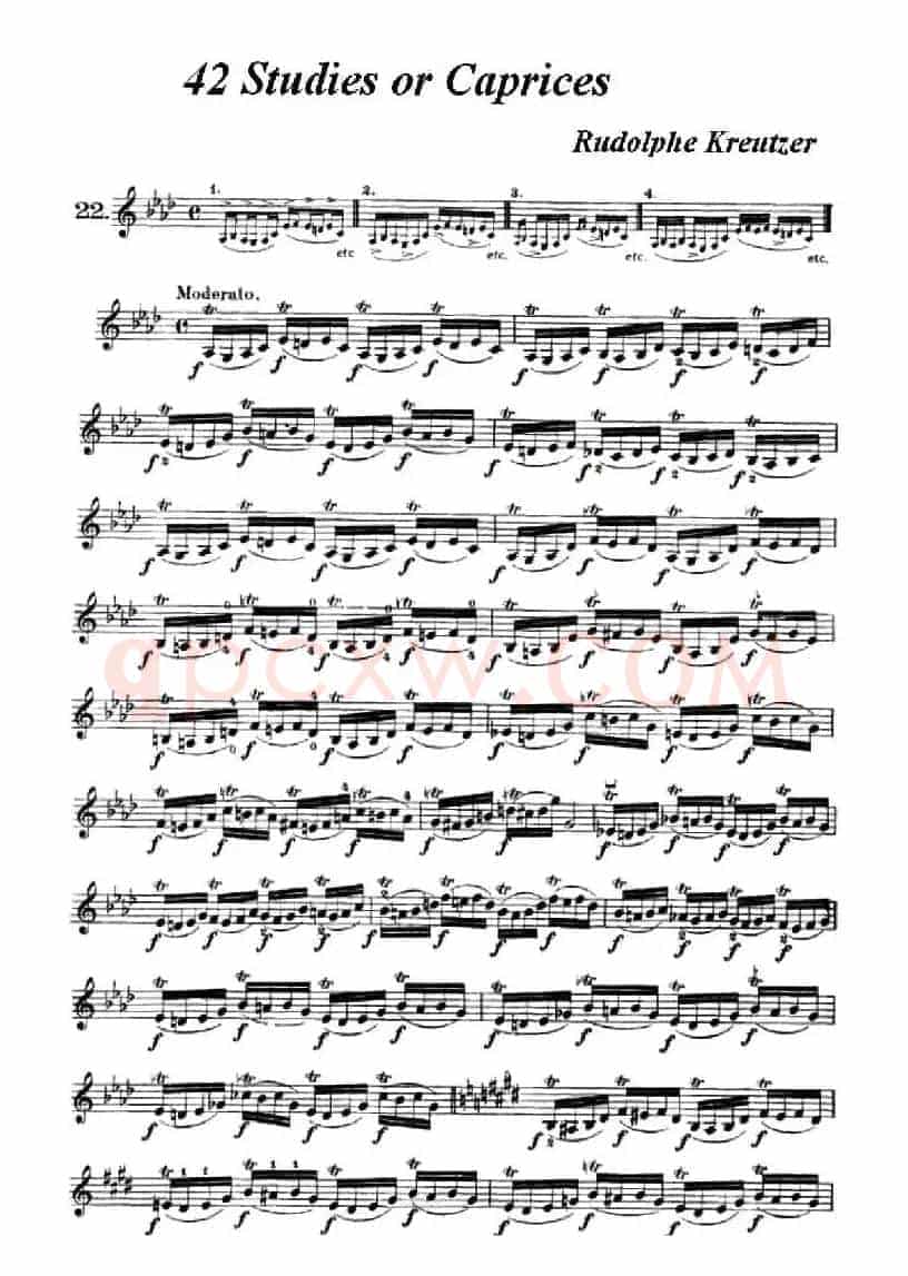 42首练习曲或隨想曲之22