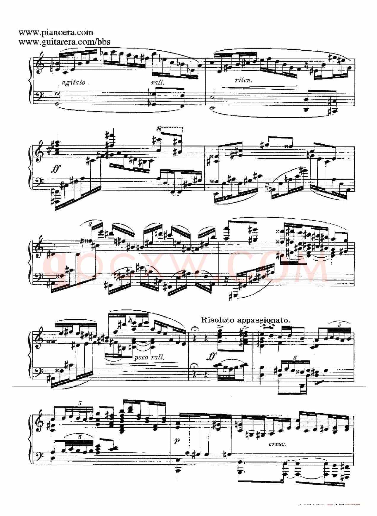Goyescas(戈雅之画)(5. 爱与死 El Amor Y La Muerte)