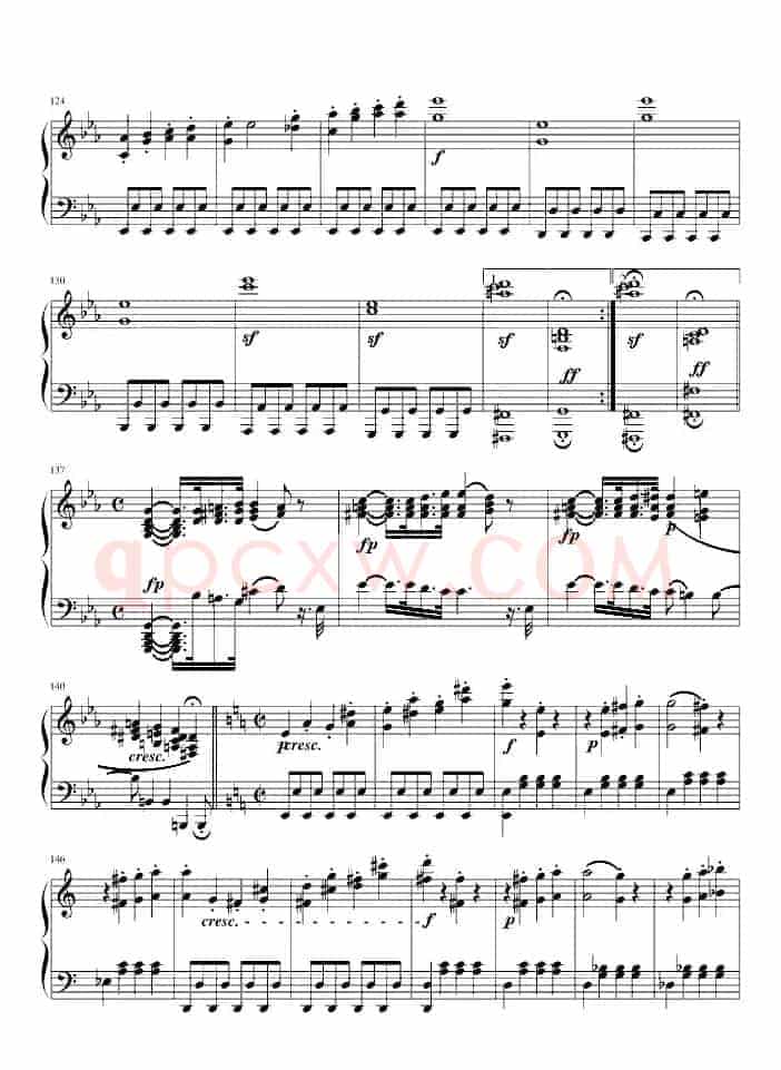悲怆奏鸣曲第一乐章