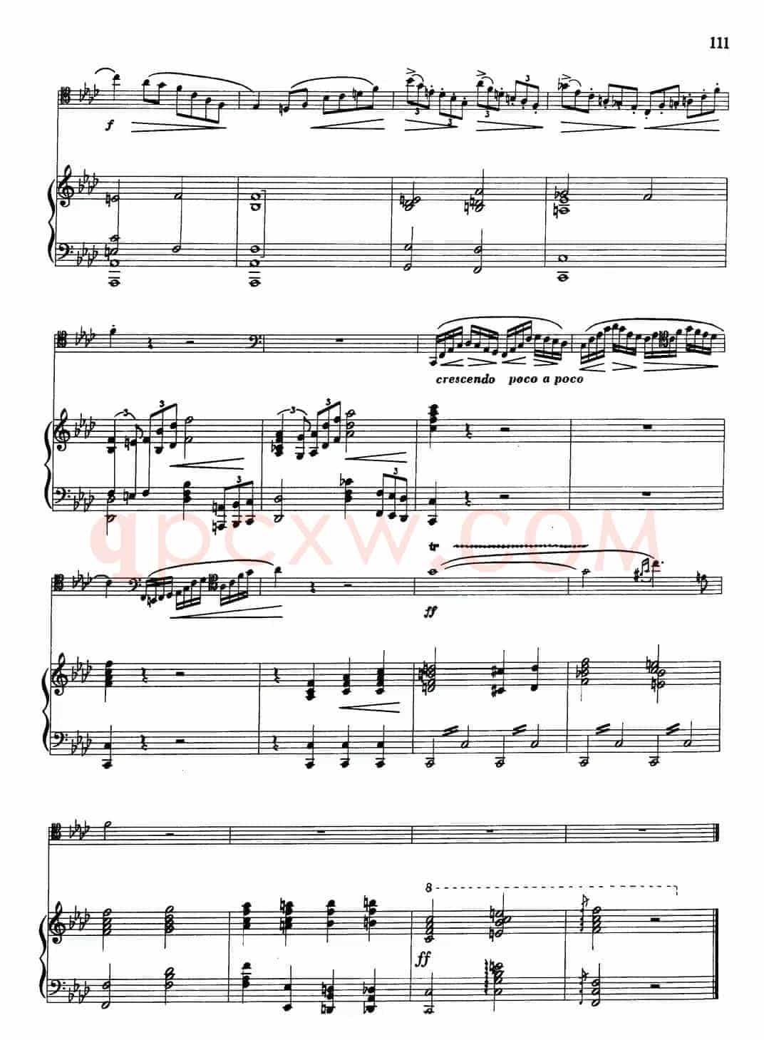 F小调第二协奏曲（大管+钢琴伴奏）