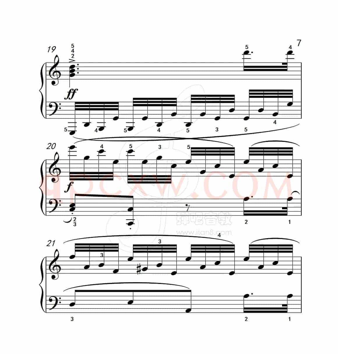练习曲 37（克拉莫钢琴练习曲60首）